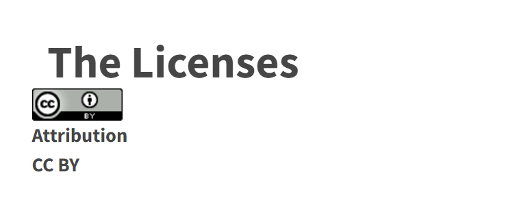 License summary